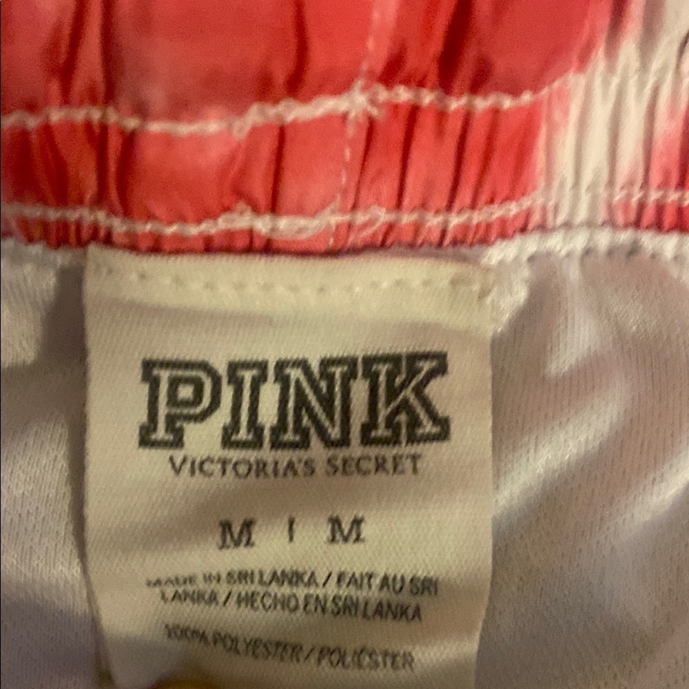 VS PINK VINTAGE Y2K ACTIVE SHORTS TIE DYE SILVER BLING LOGO - Picture 6 of 11